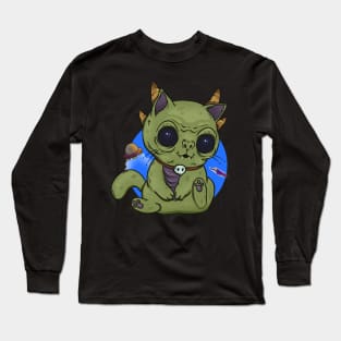 Cat Aliens Long Sleeve T-Shirt